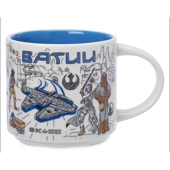 🔥 2021 Starbucks Star Wars Cups Set Tatooine Endor Batuu Been There Series Mugs - Picture 9 of 16